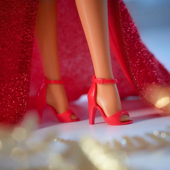 NRFB, BRAND NEW, Barbie SignatureBarbie x Mariah Carey Holiday Celebration Doll - Picture 7 of 15